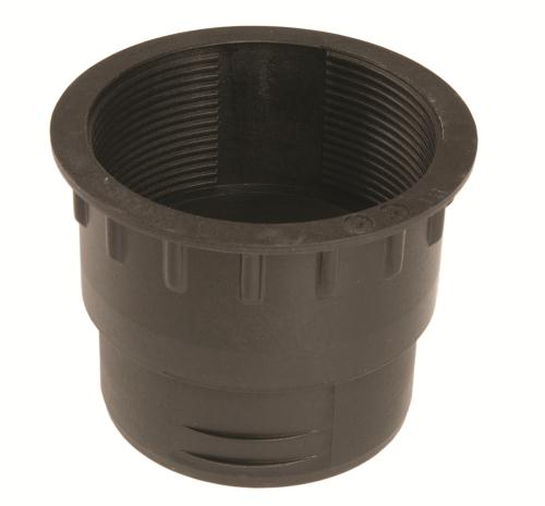 Utblås 60mm stängbart vitt, inkl kontramutter