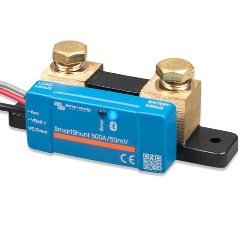 Victron smartshunt 500A/50mV