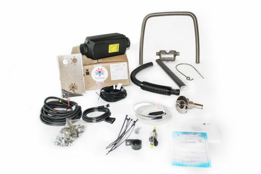 Autoterm Air 2d 12V 2kw (Inkl. Comfort Control Panel) Litet marint kit